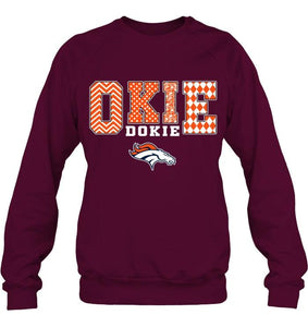 Okie dokie Denver Broncos fan shirt