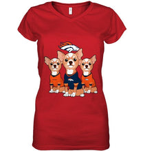 Load image into Gallery viewer, Denver Broncos Chihuahuas fan shirt
