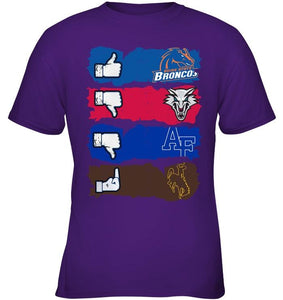 Boise State Broncos like fan shirt