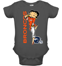 Load image into Gallery viewer, Denver Broncos betty boop fan shirt
