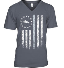 Load image into Gallery viewer, Denver Broncos american flag stars shirt
