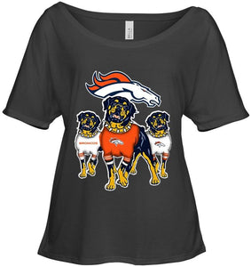 Denver Broncos Rottweilers fan shirt