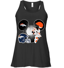 Load image into Gallery viewer, Denver Broncos Minnie cheerleader shirt
