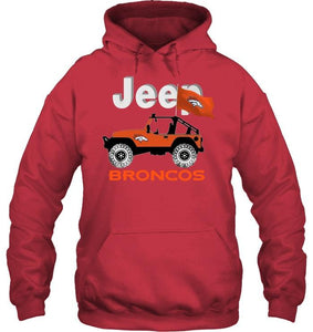 Jeep Denver Broncos fan hoodie