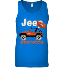 Load image into Gallery viewer, Jeep Denver Broncos fan hoodie
