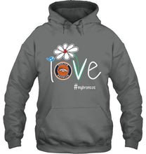 Load image into Gallery viewer, Love my Broncos Denver Broncos daisy fan shirt
