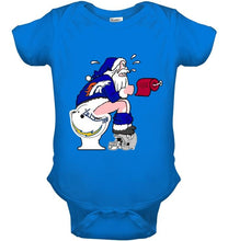 Load image into Gallery viewer, Santa Denver Broncos Toilet shirt
