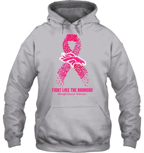 Denver Broncos fight like the Broncos br east cancer warrior shirt