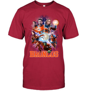 Avengers Endgame Denver Broncos Shirt