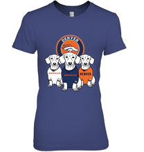 Load image into Gallery viewer, Dachshund Denver Broncos shirt
