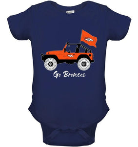 Go Denver Broncos Jeep shirt