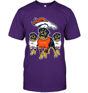 Denver Broncos Rottweilers fan hoodie