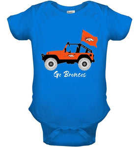 Go Denver Broncos Jeep shirt