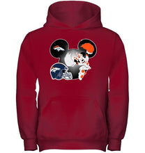 Load image into Gallery viewer, Denver Broncos Minnie cheerleader shirt
