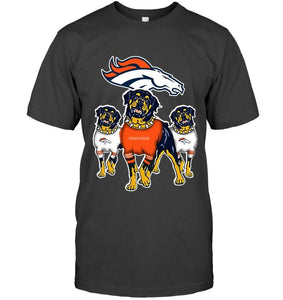 Denver Broncos Rottweilers fan hoodie