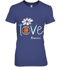 Load image into Gallery viewer, Love my Broncos Denver Broncos daisy fan shirt
