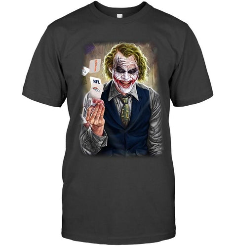 Joker NFL Denver Broncos fan shirt