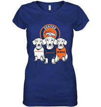 Load image into Gallery viewer, Dachshund Denver Broncos shirt
