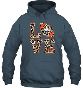 Love Denver Broncos panther pattern shirt