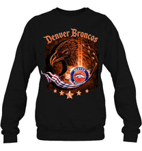 Load image into Gallery viewer, denver broncos eagle american flag shirt
