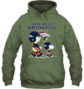 Here we go Denver Broncos snoopy shirt