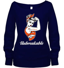 Load image into Gallery viewer, Go Denver Broncos unbreakable girl shirt
