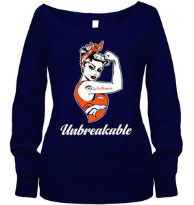 Go Denver Broncos unbreakable girl shirt