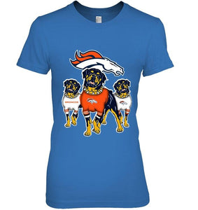 Denver Broncos Rottweilers fan shirt