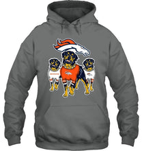 Load image into Gallery viewer, Denver Broncos Rottweilers fan shirt
