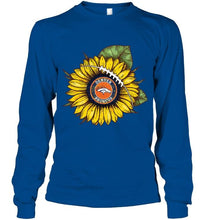 Load image into Gallery viewer, sunflower Denver Broncos fan shirt
