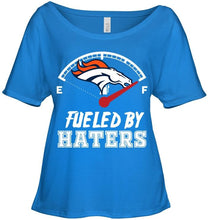 Load image into Gallery viewer, Denver Broncos fueled by haters shirt
