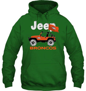 Jeep Denver Broncos fan hoodie