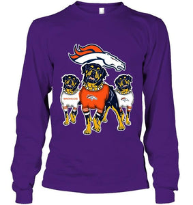 Denver Broncos Rottweilers fan shirt