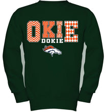 Load image into Gallery viewer, Okie dokie Denver Broncos fan shirt
