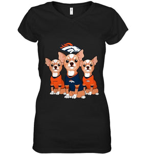 Denver Broncos Chihuahuas fan shirt