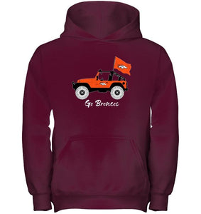 Go Denver Broncos Jeep shirt