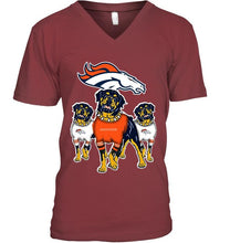 Load image into Gallery viewer, Denver Broncos Rottweilers fan hoodie
