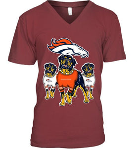 Denver Broncos Rottweilers fan hoodie