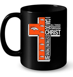 Can do all things through christ strengthens me Denver Broncos shirt