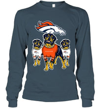 Load image into Gallery viewer, Denver Broncos Rottweilers fan hoodie
