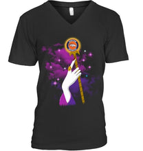 Load image into Gallery viewer, Denver Broncos Maleficent Staff fan shirt
