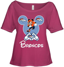 Load image into Gallery viewer, Denver Broncos Mickey shirt
