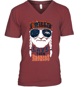 I willie love them Denver Broncos shirt