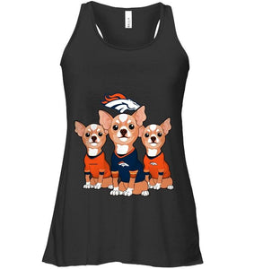 Denver Broncos Chihuahuas fan shirt