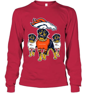 Denver Broncos Rottweilers fan hoodie
