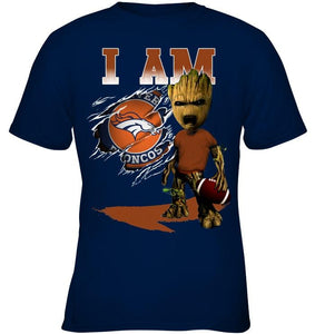 I am Denver Broncos groot shirt