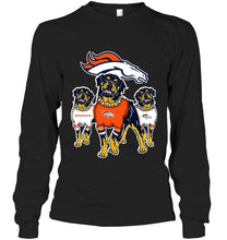 Load image into Gallery viewer, Denver Broncos Rottweilers fan shirt
