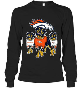 Denver Broncos Rottweilers fan shirt