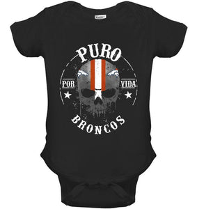 Puro Denver Broncos por vida fan shirt