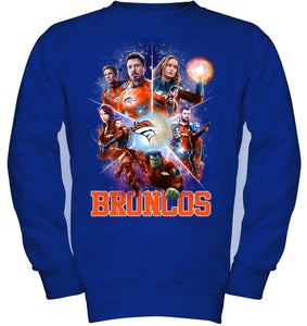 Avengers Endgame Denver Broncos Shirt